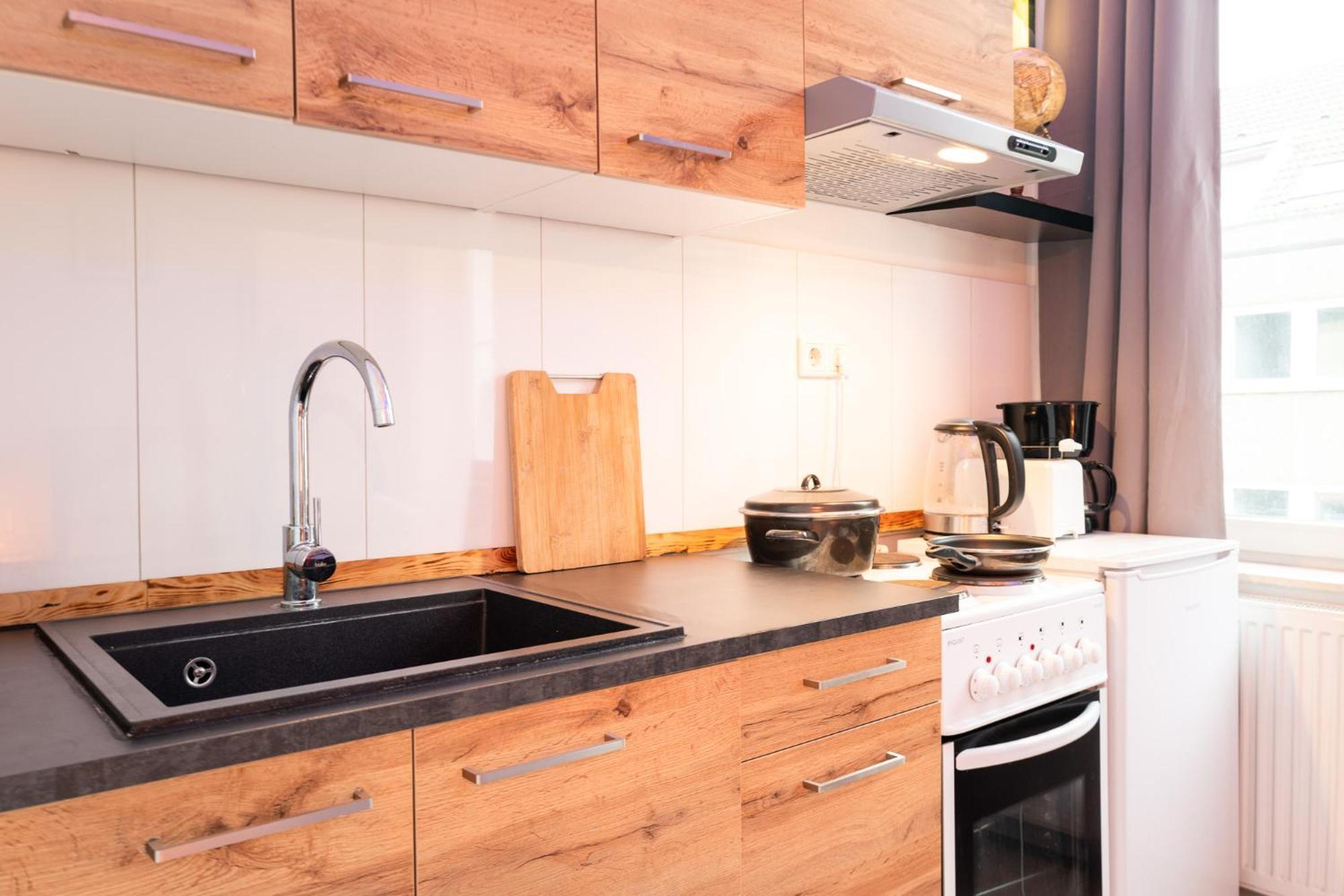 #222 Modernes City Apartment Im Herzen Von Neuss Esterno foto