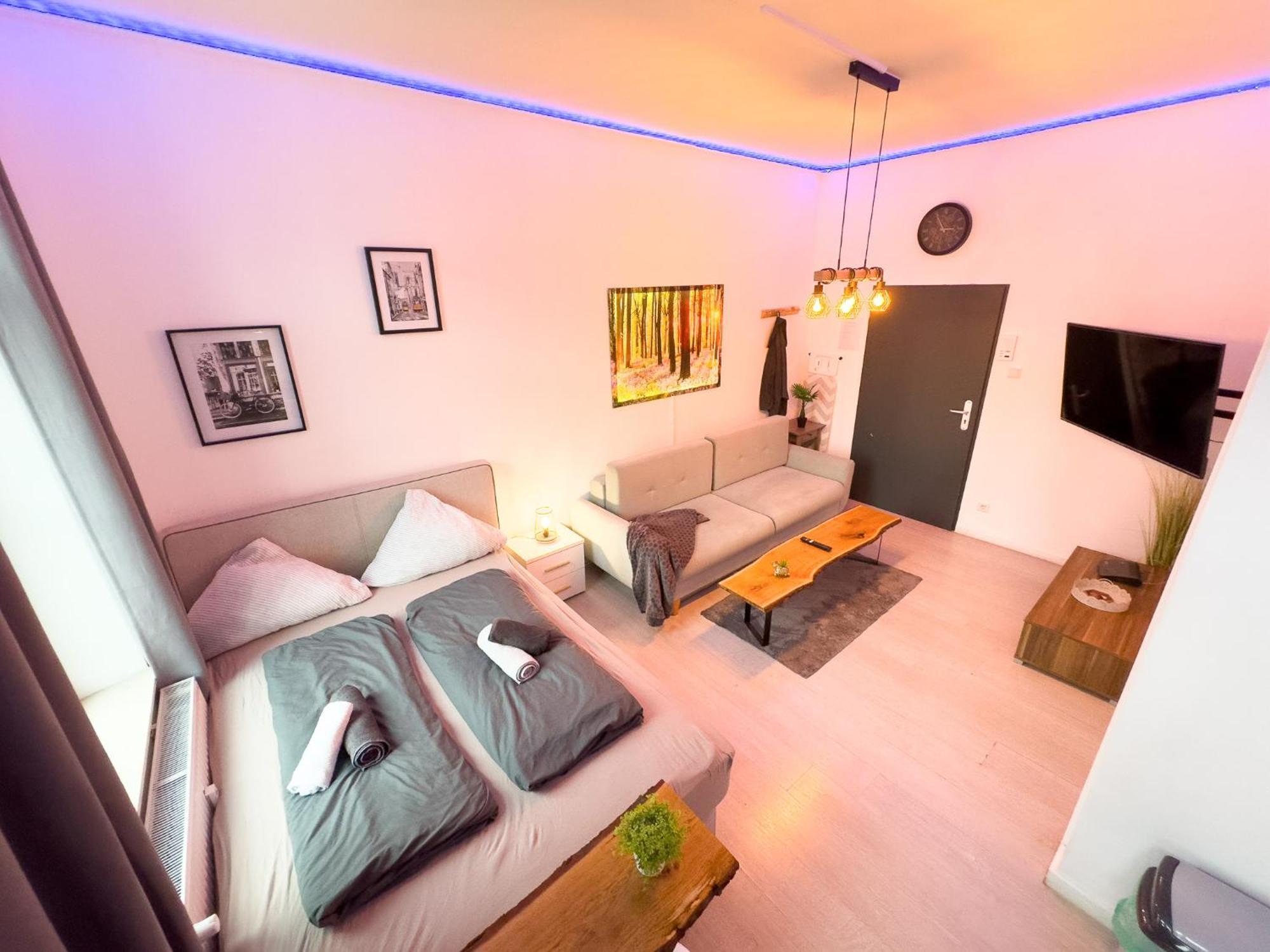 #222 Modernes City Apartment Im Herzen Von Neuss Esterno foto